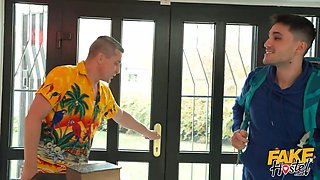 Faux hostel - he sends his thick sweet cougar wife in to nail a schoolgirl