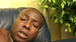 Red Stocking, a Good Fuck and a Footjob to the Black Cock
