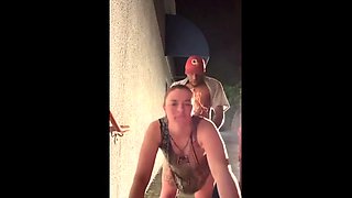 Brunette Amateur Fucked Doggystyle On Hidden Camera