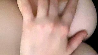 Australian BBW with big boobs gives blowjob