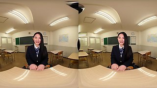 Virtual Dive: I Get Hot when You Get Close; Non-Nude Virtual Girlfriend Experience with Cute Japanese Schoolgirl