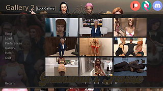 Grandma's House - Gameplay - Roleplay - Kitchen Teasing and Under Dinner Table Blowjob by Black Beauties