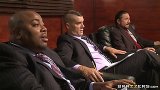 Time To Prove Yourself With Ramon Nomar, Tommy Gunn, Madelyn Monroe - Brazzers