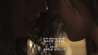 Two Hot Brunette Lesbians Lick And Suck Each Other