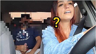 App Driver Catches Passenger Masturbating From Behind!
