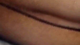 Ass in Pantyhose Being Rubbed with It