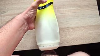 Amateur Homemade Sex with Loud Moaning Orgasm - Big Cock Fucking Pussy Close Up