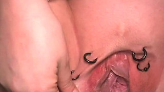 Sklavins Stabbed Her Labia