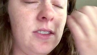 Amateur Outdoor Brunette Masturbates