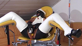 Young Horny Woman Inserts Sex Toy Into Her Pussy