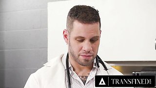 Kalli kisses her doctor