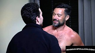 Beaux Matthews and Luca Zae Escalate Massage Session into Raw Bareback Flip Fuck Pounding All Night Long