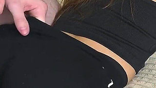 My Stepbrother Tore My Pants to Cum in My Anal