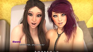 MissKitty2K's 3D animated cosplay fun - my girlfriend bounces on my manhood