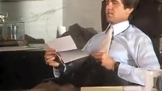 Classic video with office blowjob