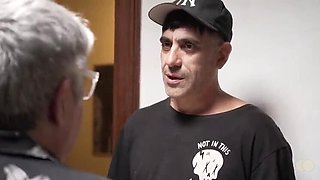 Blonde Wife Cheats on Hubby with Pizza Guy - Big Dick Cuckold Fuck & Cum in Mouth
