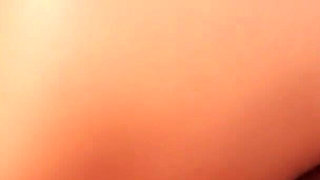 Big Ass Hot Blonde Rides a Dildo