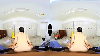 Stunning teen asian beauty incredible VR sex video