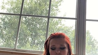 Big boobs milf masturbates with her dildo