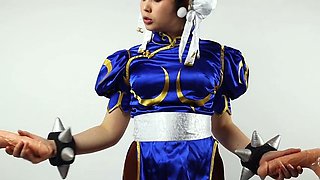 VirtualGeisha - Chun Li Takes Two Cocks Like A True Slu