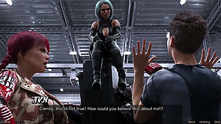 Stranded in Space - Checking Out the Cute Robot Girl