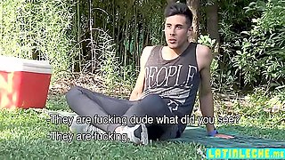 Latinos Enjoy Group Anal Fuck Fest Together
