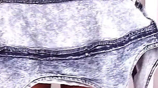 Petite ebony Anjanette Astoria POV deepthroat blowjob