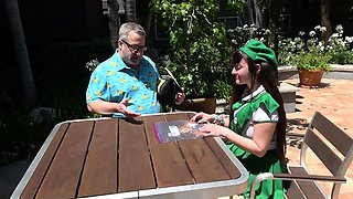 TadpolexStudio - Girl Scout Tifa Quinn Sells Cookies Then