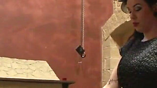 German femdom - Piss on slave