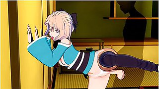 Fate/grand Order - Okita Souji 3d Hentai