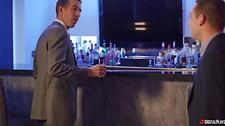 Danny D's Wild Feast in a Sultry Kitchen Scene