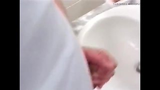 Italian Stepsister MILF Hairy Blowjob Toilet Fuck Cum On Tits