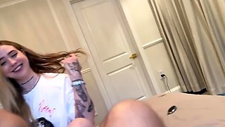 Rosie Rider Borrows Car Key And Gets Punished