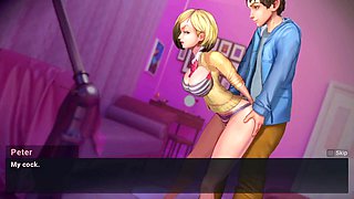 Molded anime babe Hotbhabi with massive boobs in summertime vibe