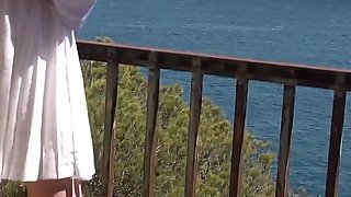 German Scout - Small Tits Slim Teen Candice Talk to Outdoor Casting Fuck at Beach on Mallorca