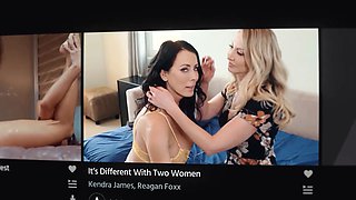 Girlsway - mischievous milf Lexi Luna tests stepbae Laney Grey's concentrate who's practising driving