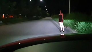 Martina Smith Dresses Like a Slut & Gets Paid for Car Sex with a Stranger