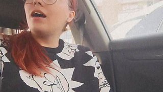 Snapchat Hoe Public Car Masturbation