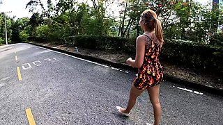 Thai GF with a big booty fucked hard