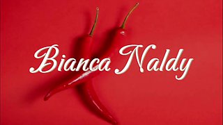 Cougar with harmless young guy by the pool