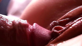 Slow Motion Creampie Closeup - Sperm Dripping From Pussy