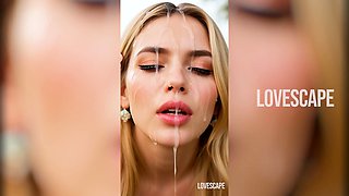 Innocent Blonde Garden BBC Destruction