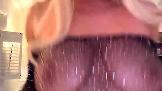 Big boobs milf masturbates with her dildo