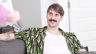 Femboy Skater Texas Twink Seduces BF Seb Leblan