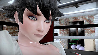 Makoto's Endurance Training Session