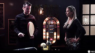 Watch salacious Shalina Devine and Sam Bourne's clip