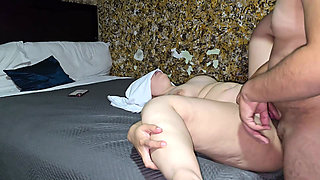 my stepbrother licks my pussy, female ORGASM, BIG CUMSHOT