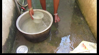 Compulsion of an Working Woman After Nude Bath Tamil Audio
