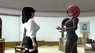 Hentai Sex College 2nd Semester Part 7 - Perfect Tits Futanari Babe Creampies Hentai MILF Principal!