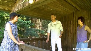 The aunt fucks all cocks part 6
